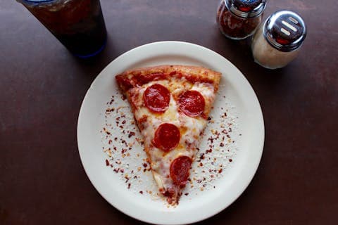 Pizza aus dem Ofen